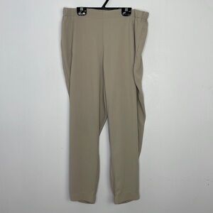 Belle Vere cream relaxed fit joggers style pants
